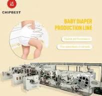 Fully Automatic Baby Diaper Making Machine Diaper Machine Small Scale