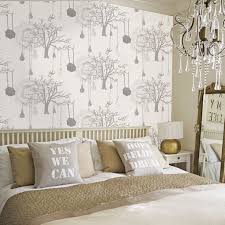 30 Best Diy Wallpaper Designs For Bedrooms Uk 2015 Wallpaper Design For Bedroom Spring Bedroom Decor Wallpaper Bedroom