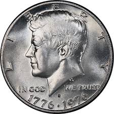 United States 1976 Bicentennial Kennedy Half Dollar Silver Dollar Value Kennedy Half Dollar Dollar Coin Value