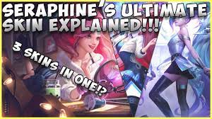 SERAPHINE'S ULTIMATE SKIN FORMS EXPLAINED LEAGUE OF LEGENDS - YouTube