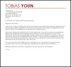 Maybe you would like to learn more about one of these? Exemple De Lettre De Motivation Technicien De Maintenance Generale Modele De Lettres De Motivation