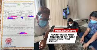 Menyediakan perkhidmatan nikah di thailand yang sah dan diiktiraf jabatan agama dimalaysia dan. Panas Majlis Islam Narathiwat Nafi Lulus Nikah Online Timb Menteri