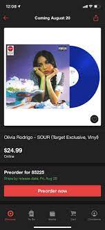 Instead, rodrigo distills her life and her listening habits into powerful, hooky pop that hints at an even brighter future. Target Exclusive Sour Vinyl Not Releasing Until August Though Oliviarodrigo