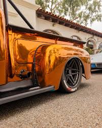 Image result for Chrome Yellow 1950 Ford Truck