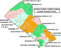 The epa created these radon maps showing average percentage of homes with levels above 4.0 pci/l in each zip code. Central Bucks School District Wikipedia