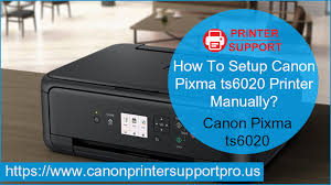 Check spelling or type a new query. How To Setup Canon Pixma Ts6020 Printer Manually