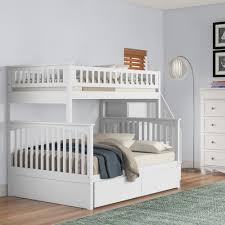 Crestwood twin over full bunk bed with stairs cherry. Twin Over Full With Stairs Kids Beds You Ll Love In 2021 Wayfair
