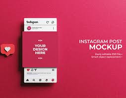 Download Instagram Post Mockup Projects Photos Videos Logos Illustrations And Branding On Behance