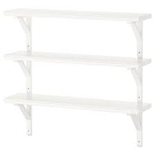 Believe the culprit is the nail that you need to use to nail the board to the actual metal bracket. Buy Wall Shelves Shelf Brackets Online Uae Ikea