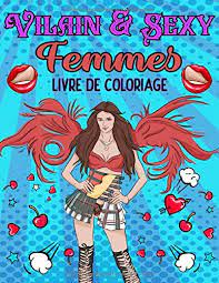 amazon fr vilain sexy femmes livre de coloriage 30 adulte et coquins anti stress mindfulness recreatif livres pour adultes masson aurelie la poterie amphore