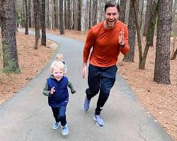 Image of Family walk for kids workout