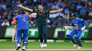 Hazlewood's too hot to handle! Abhishek Sharma's fifty in vain as Australia beat India by 4 wickets