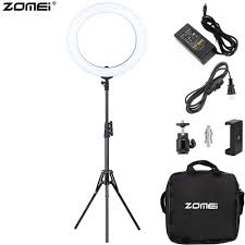 Zomei Ring Light 18inch Double Light With Stand Kit Set Zrl 18v