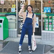 This That Basic Overall Pants By Merongshop Kooding Com The Best In Korean An Basic Korean Fashion Korean Fashion Trends Korean Outfits