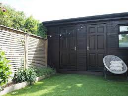 Homeadvisor's fence painting & staining guide provides average prices for stain, paint and professional labor for wrought iron average costs to paint or stain fences. If In Doubt Paint It Black The Failsafe Way To Revive A Tired Garden Fence Or Shed Gold Is A Neutral