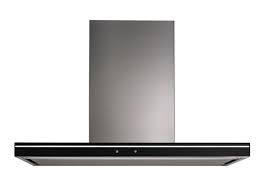Falmec Hotte Ilot Lumina Nrs 90 Cm Lunette Noire Acier Inox Verre Myareadesign It