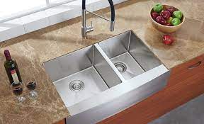 If replacing your main kitchen sink, you'll want to go a bit larger. Types Of Kitchen Sinks The Home Depot