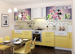 kitchen remodel small, modern yellow