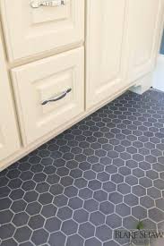 Gray Hex Tile Contemporary Bathroom Blake Shaw Homes Hexagon Tile Bathroom Floor Hexagon Tile Bathroom Grey Bathroom Floor