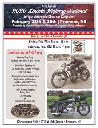 Lincoln Highway Amca National Antique Bike Show And Swap Meet 41st Annual Cyclefish Com
