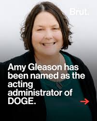 Following concerns and questions regarding DOGE's structural make up, the  White House has reportedly said the acting administrator of DOGE is not  Elon Musk but actually Amy Gleason. CREDIT: Obama white house