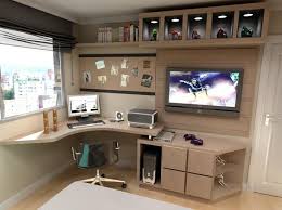 Quarto Fernando Teli Home Office Design Home Office Decor Small Office Design