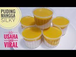 Ide Usaha Yang Lagi Viral Puding Mangga Sutra Buatnya Simpel Dijamin Untung Youtube Puding Mangga Makanan Ringan Manis Makanan
