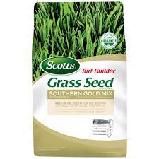 Scotts 40 Lbs Southern Gold Grass Seed In 2021 Tall Fescue Grass Seed For Shade Fescue Grass