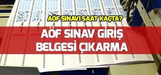Aöf öğrenci kayıt bilgileri sorgulama. Aof Sinavi Bu Hafta Sonu Aof Sinav Giris Belgesi Cikarmayi Unutmayin