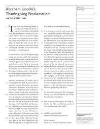 We did not find results for: Abraham Lincoln S Thanksgiving Proclamation United States 1863