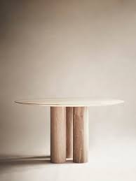 Hommage Grande Dinner Table White Stained Oak Oak Furniture Furniture Dining Table