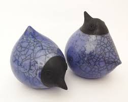 Keramik Voegel Raku Mit Blauer Glasur Small Keramik Voegel Raku Mit Blauer Glasur Small The Post Keramik Voegel Raku Keramik Vogel Keramik Kunst Raku Keramik