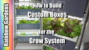 Make a mini rock garden with a water feature as the fizzy sound on the pebbles will give a feel of a fountain flowing. Diy How To Build Custom Boxes The Indoor Grow System The Indoor Garden Youtube