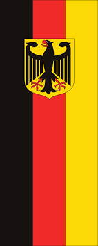 Die mit dem adler ist die bundesdienstflagge. Deutschlandfahne Mit Adler Hochformat 110 G M Www Flaggenmeer De