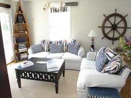Filter, save & share beautiful coastal living room with gray walls remodel pictures, designs and ideas. Living Room Nautical Home Decor Horitahomes Com