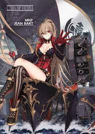 Jean Bart Azur Lane Gambar Karakter Gambar Cap