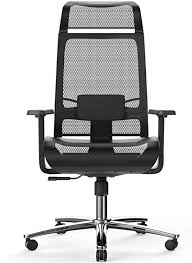 Amazon Com Bilkoh Mesh Office Chair Ergonomic Office Chair Computer Desk Chair Mesh Seat And Back Wide Headrest Adjustable Lumbar Support And 3d Armrest Black Kitchen Dining
