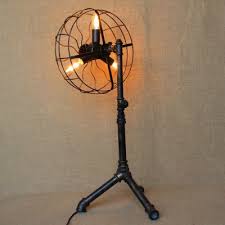 Shop our floor fan selection from the world's finest dealers on 1stdibs. Industrial Floor Lamp 30 Inch High With Fan Shade In Heritage Bronze Takeluckhome Com