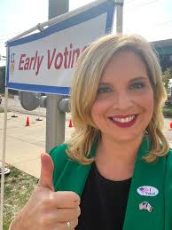 I just voted early in person! It was fast and very well organized. It's so  important that everyone makes a plan to vote. Whether you're voting by  mail, voting early, or on