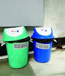 Colour Coded Bins At Stations Go To Waste