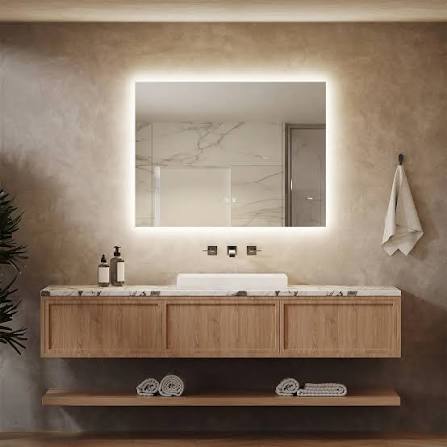 Standard Sleek Backlit LED Bathroom Mirror
