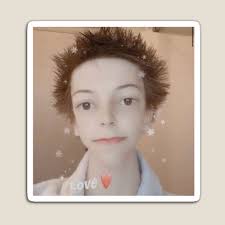 Imán for Sale con la obra «weston koury jajaja» de Mackenzie Curry