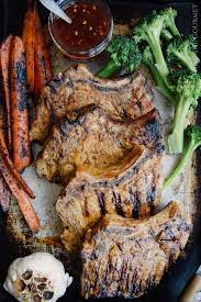 Spicy Honey Mustard Grilled Pork Chops Living The Gourmet Recipe Pork Recipes For Dinner Grilled Pork Chops Interesting Food Recipes