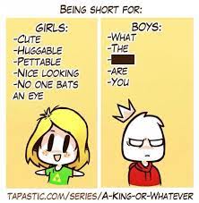 In fact, most girls on dating sites and apps go for guys above 6 feet tall. Being Short For Girls Vs Guys Short