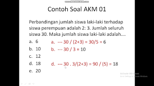Contoh Soal Akm Penjas Sma Ops Sekolah Kita