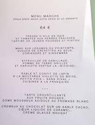 Notre Menu Picture Of Restaurant La Pyramide Vienne Tripadvisor