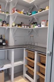 Langstaff Ellis Pantry With Silestone Chrome Tops With Farrow And Ball Blackened Finish Larder Storage Selling House Home