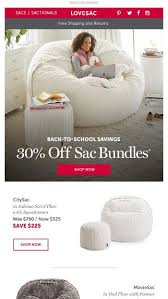 This piece of furniture has far exceeded my expectations in comfort. A Sac Bundle Is Definitely A Bundle Of Joy Plus They Re 30 Off Lovesac Email Archive