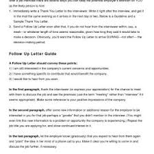 You Didn T Get The Job Letter Save Example Follow Up Email After ...