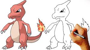 Thanks for watching our channel. How To Draw Charmeleon Pokemon Step By Step Youtube